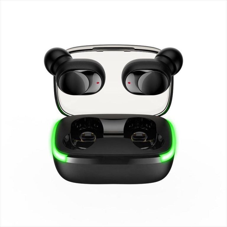 EARPHONES WIRELESS BUDS KINGSTAR KS-Y60, Bluetooth w/microphone, Black