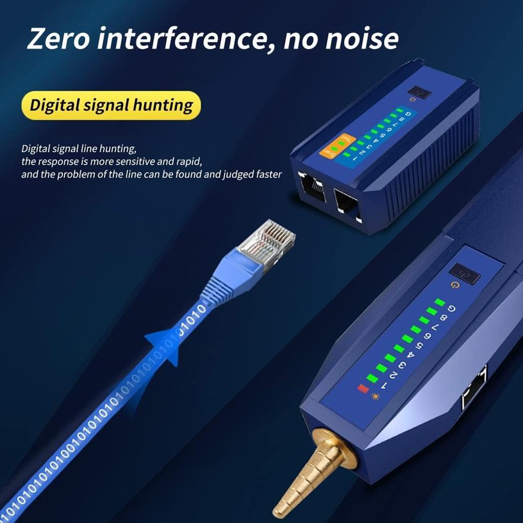 NET LAN WIRE TRACKER DIEWU TXJ006, 4P/8P RJ45/RJ11/Metal Wire, up to 300m 27154