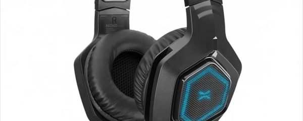 HEADPHONE NOXO APEX GAMING HEADSET, FLEXIBLE MICROPHONE, USB, VIRTUAL 7.1 SOUND, ILLUMINATED EAR CUPS AND MICROPHONE, BRAIDED CABLE