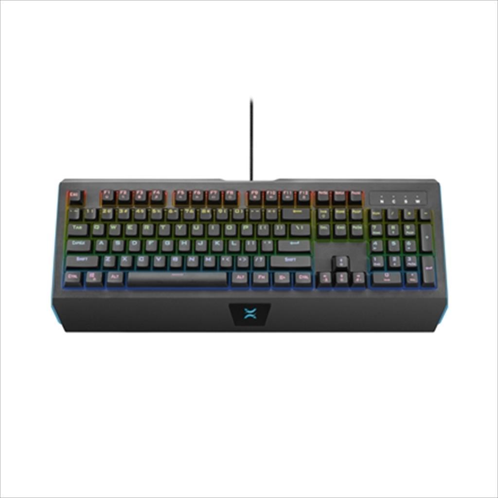 KEYBOARD MECHANICAL NOXO VENGEANCE, GAMING KEYBOARD TACTILE, USB, RAINBOW BACKLIGHT, CABLE MANAGEMENT GROOVE, BACKLIGHT PRESETS 08523
