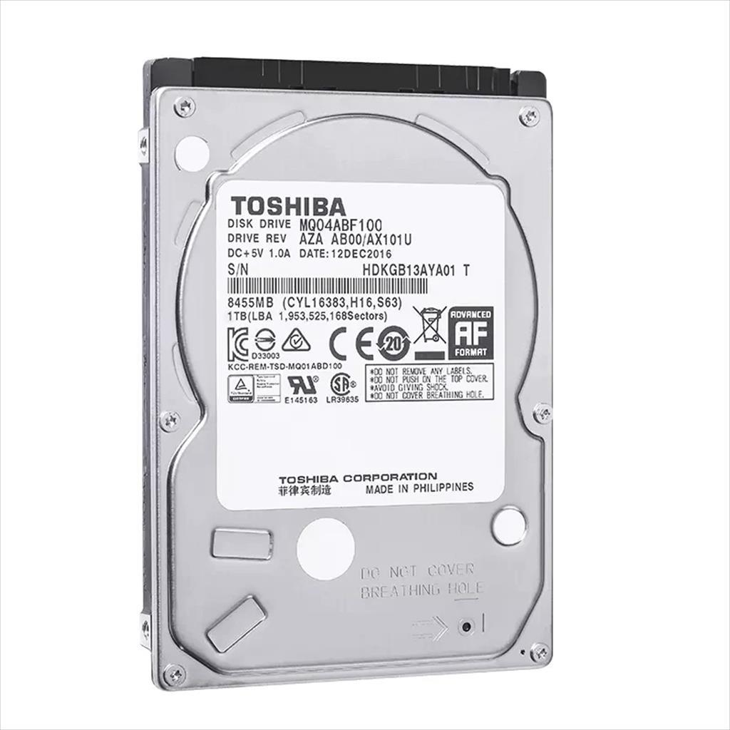 HDD 2,5" 1TB 128MB SATAIII TOSHIBA 5400RPM MQ04ABF100 7,0mm 04361