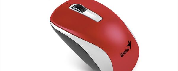 MOUSE WIRELESS USB GENIUS NX-7010 White/Red