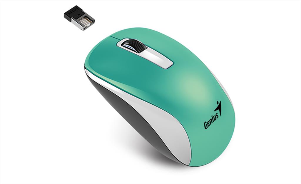 MOUSE WIRELESS USB GENIUS NX-7010 Turquoise 07078