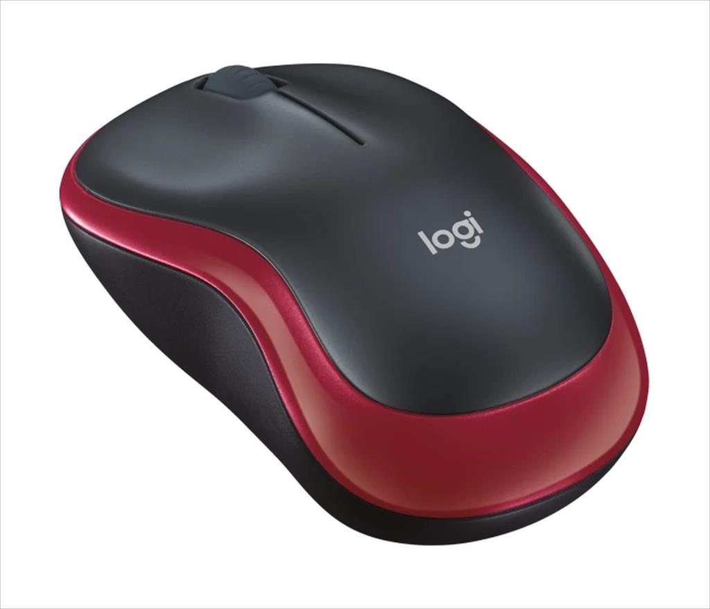 MOUSE WIRELESS LOGITECH M185 red 910-002240 07092