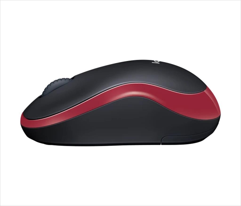 MOUSE WIRELESS LOGITECH M185 red 910-002240 07092