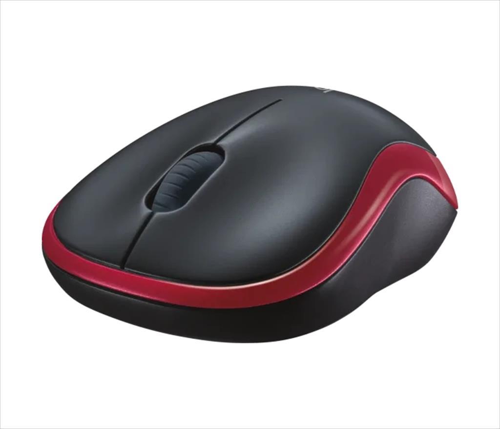 MOUSE WIRELESS LOGITECH M185 red 910-002240 07092