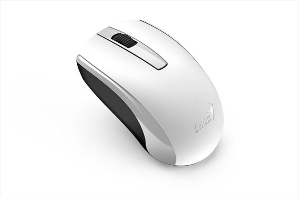 Mouse wireless usb genius eco-8100 rechargeable  white