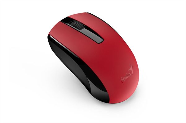 Mouse wireless usb genius eco-8100 rechargeable  red