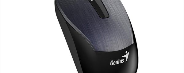 MOUSE WIRELESS USB GENIUS ECO-8015 RECHARGEABLE  IRON GRAY