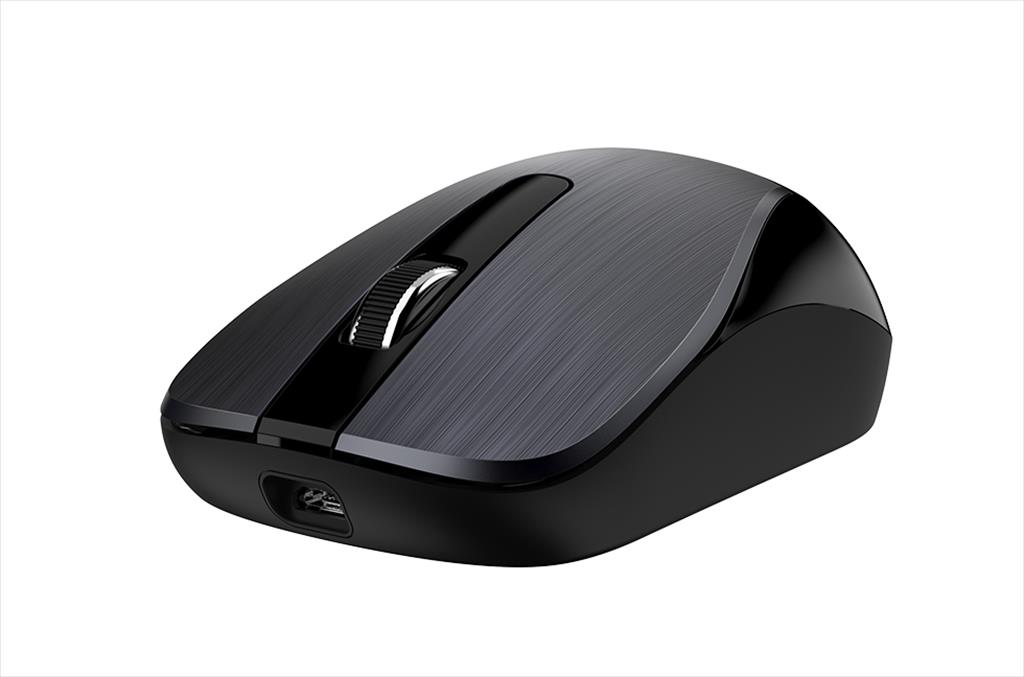 MOUSE WIRELESS USB GENIUS ECO-8015 RECHARGEABLE IRON GRAY 07160