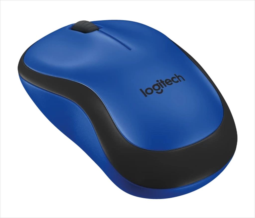 MOUSE WIRELESS USB LOGITECH M221 Silent Blue, 910-004883 07189