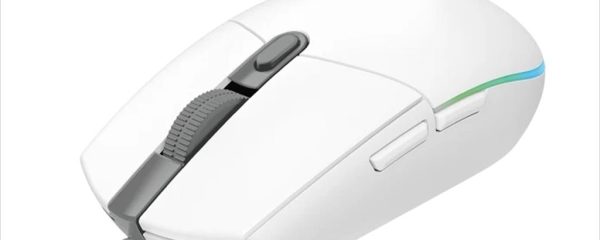 MOUSE WIRED USB LOGITECH G203 LIGHTSYNC RGB, WHITE 910-005797