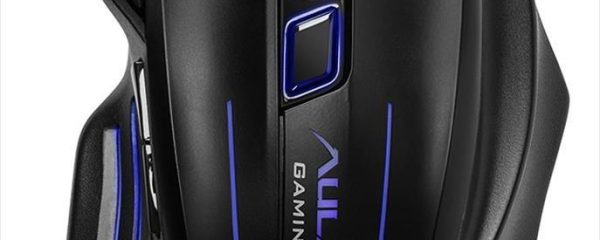 MOUSE WIRED AULA , Ghost Shark Lite, USB, 6400DPI, Weight system (4x4,5g) Black