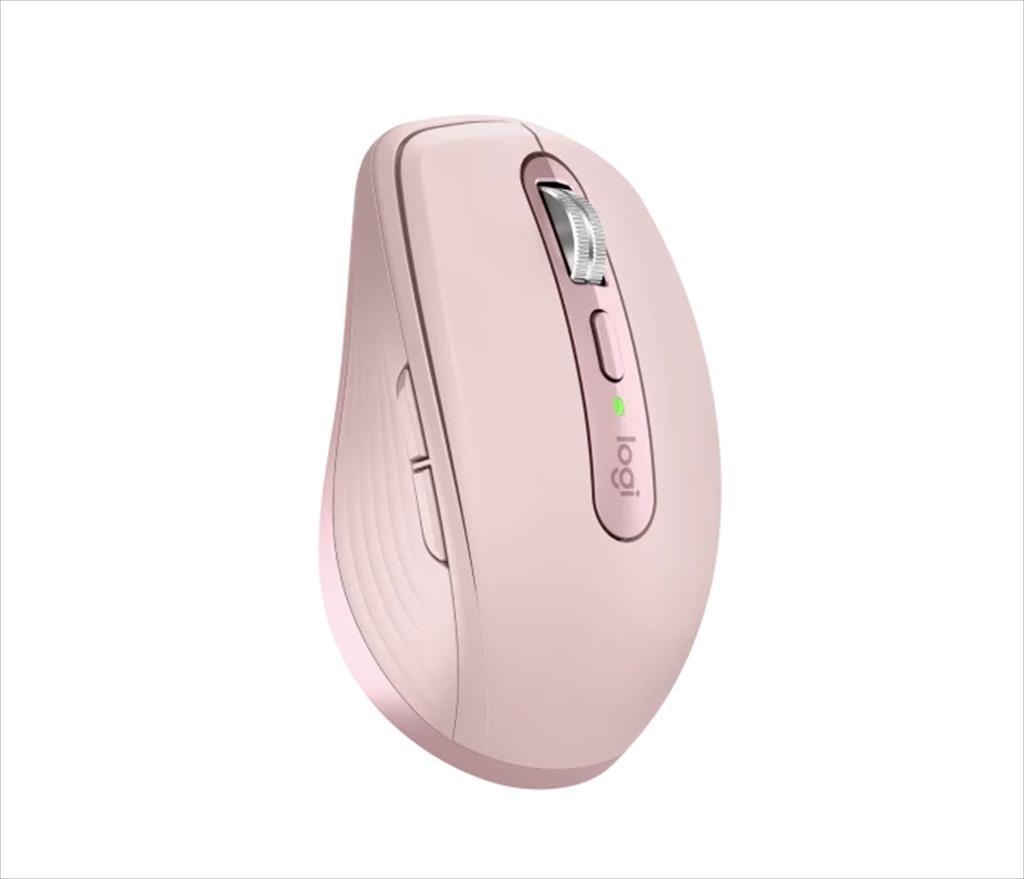 MOUSE WIRELESS USB LOGITECH MX Anywhere 3 w/Bluetooth Multi-device rose, Unify, 910-005990 07261