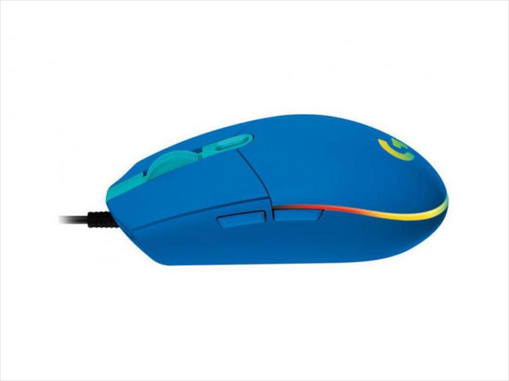 MOUSE WIRED USB LOGITECH G102 LIGHTSYNC RGB, BLUE 910-005801 07284