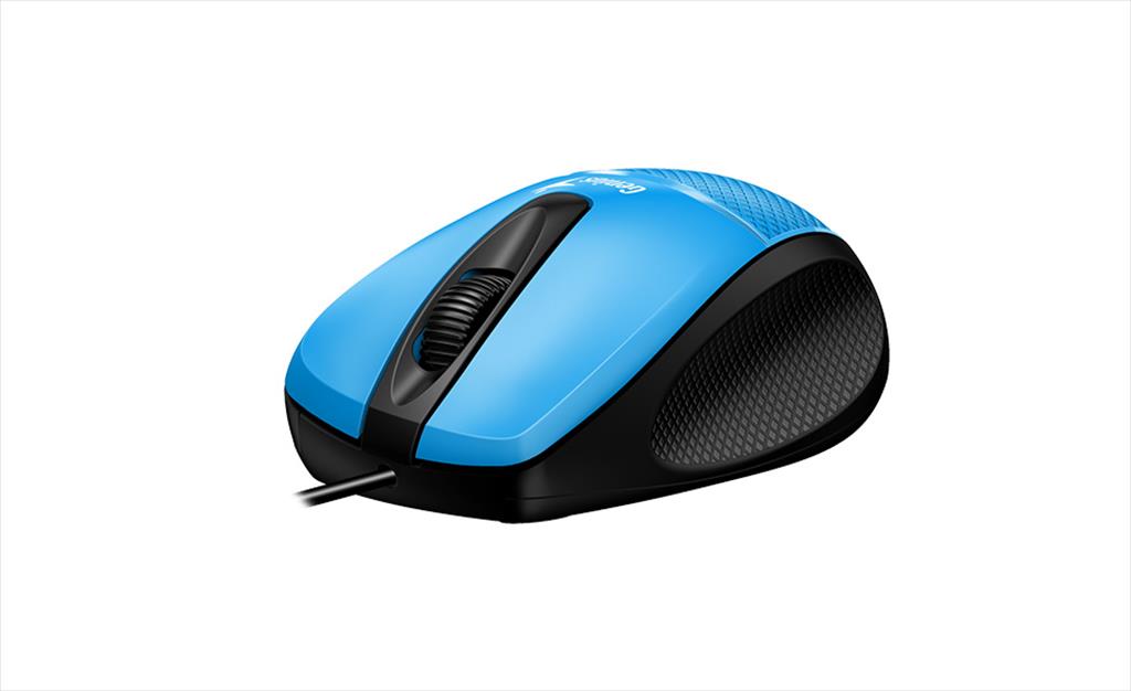 MOUSE WIRED USB GENIUS DX-150 Blue 07293
