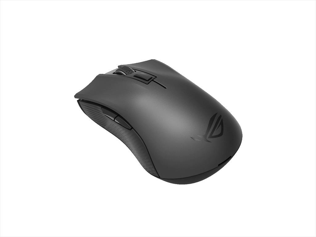 MOUSE WIRELESS USB ASUS ROG STRIX CARRY w/bluetooth, x2 Omron switches, w/travel pouch, 90MP01B0-B0UA00 07295