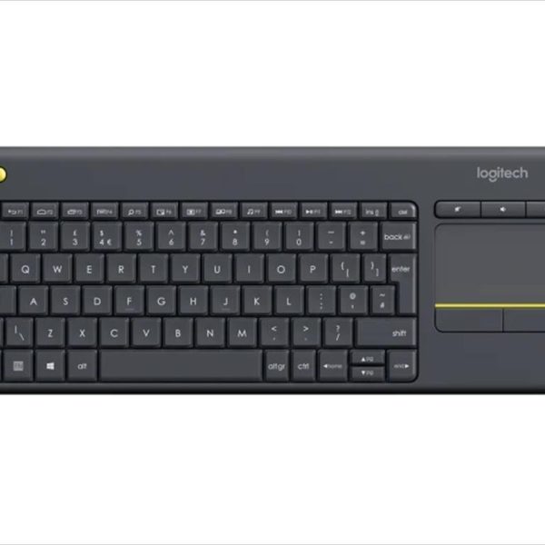 KEYBOARD WIRELESS LOGITECH Touch K400 Plus Dark Unify 920-007145 08021