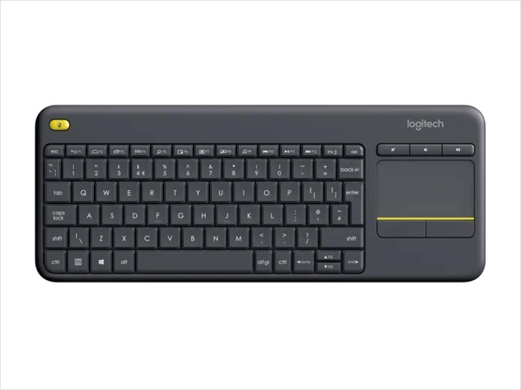 KEYBOARD WIRELESS LOGITECH Touch K400 Plus Dark Unify 920-007145 08021
