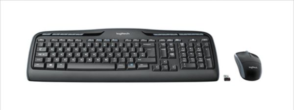 Combo keyboard and mouse wireless logitech mk330 920-003999