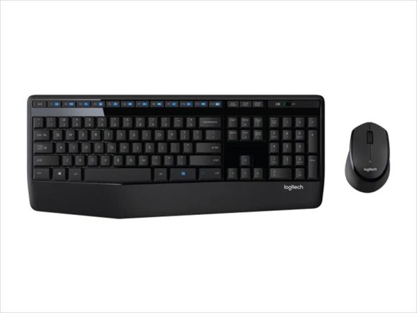 Combo keyboard and mouse wireless logitech mk345 920-006489