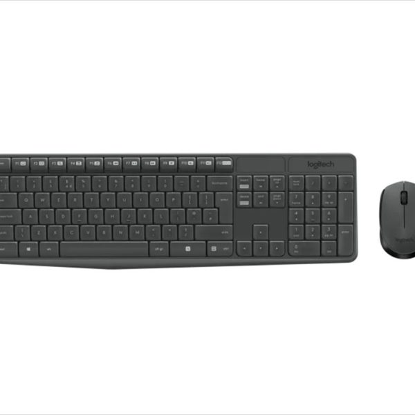 COMBO KEYBOARD AND MOUSE WIRELESS LOGITECH MK235 Grey 920-007931 08065