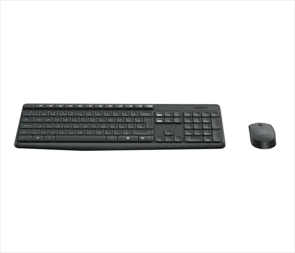 COMBO KEYBOARD AND MOUSE WIRELESS LOGITECH MK235 Grey 920-007931 08065
