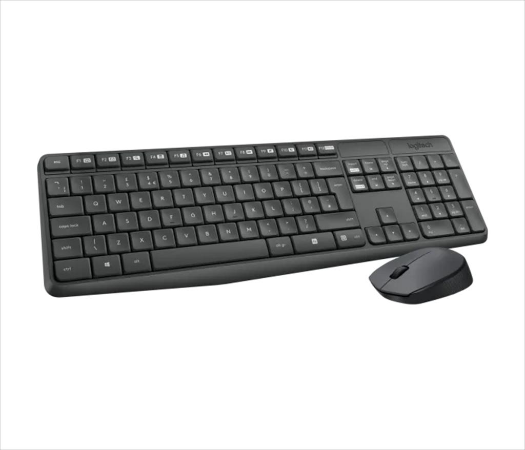 COMBO KEYBOARD AND MOUSE WIRELESS LOGITECH MK235 Grey 920-007931 08065