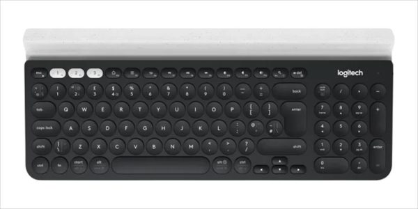 Keyboard wireless logitech k780 dark gray/speckled white multi-device unify 920-008042