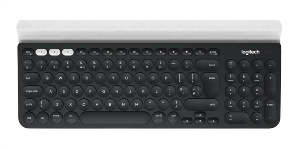 KEYBOARD WIRELESS LOGITECH K780 Dark Gray/Speckled White Multi-Device Unify 920-008042 08066