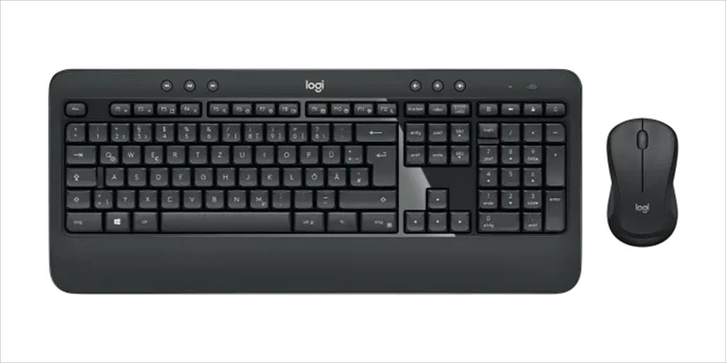 COMBO KEYBOARD AND MOUSE WIRELESS LOGITECH MK540 920-008685 08087