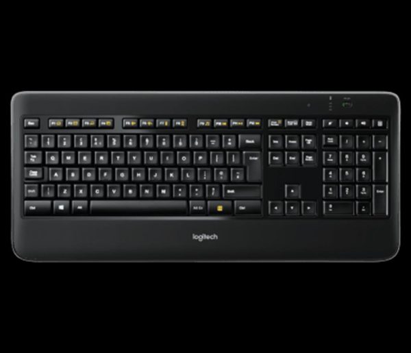 Keyboard wireless logitech illuminated k800 unify 920-002380
