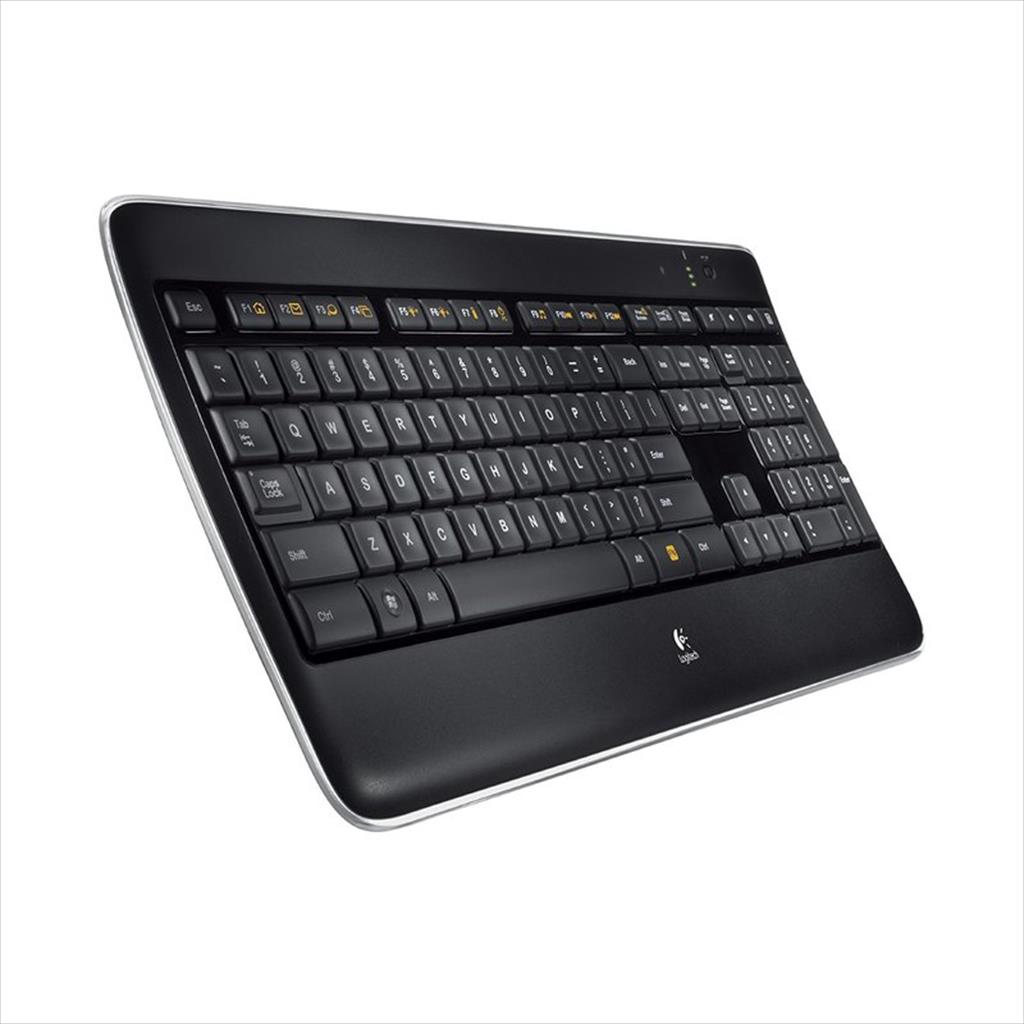 KEYBOARD WIRELESS LOGITECH Illuminated K800 Unify 920-002380 08104