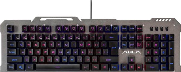 KEYBOARD WIRED USB AULA  MOON SLASHER Illuminated, SI-2008 RGB