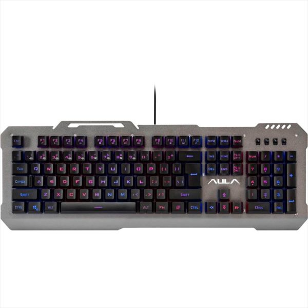 KEYBOARD WIRED USB AULA MOON SLASHER Illuminated, SI-2008 RGB 08124