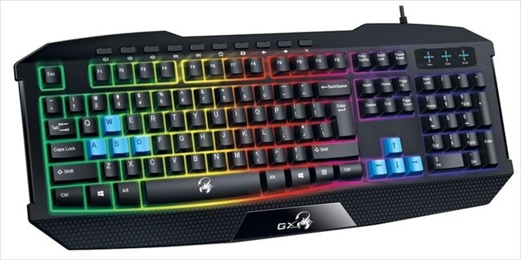 KEYBOARD WIRED USB GENIUS K215 Scorpion 08127
