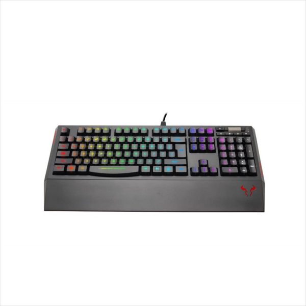 KEYBOARD WIRED USB RIOTORO GHOSTWRITER CLASSIC RGB , 2X USB HUB, KR610-NA 08141