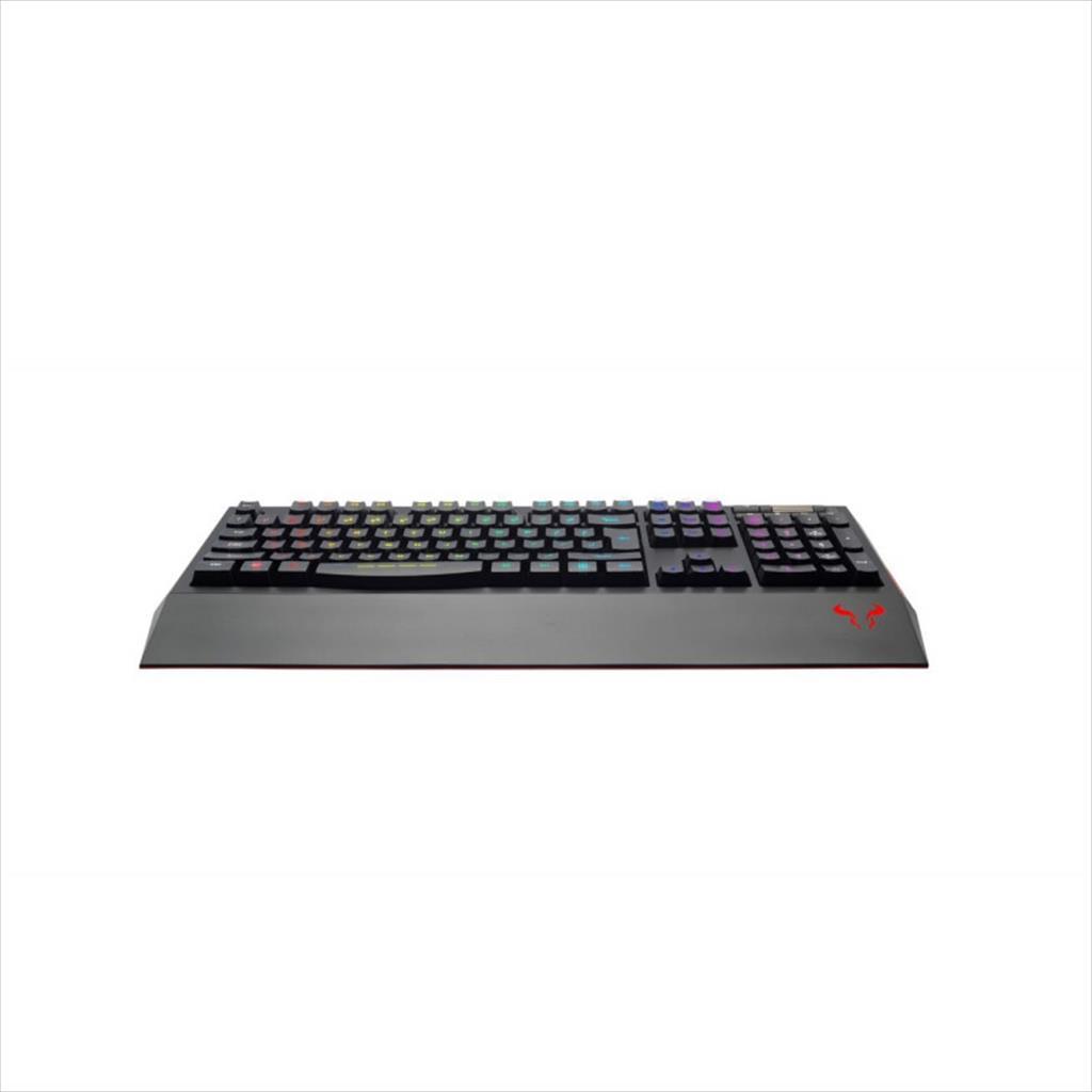 KEYBOARD WIRED USB RIOTORO GHOSTWRITER CLASSIC RGB , 2X USB HUB, KR610-NA 08141