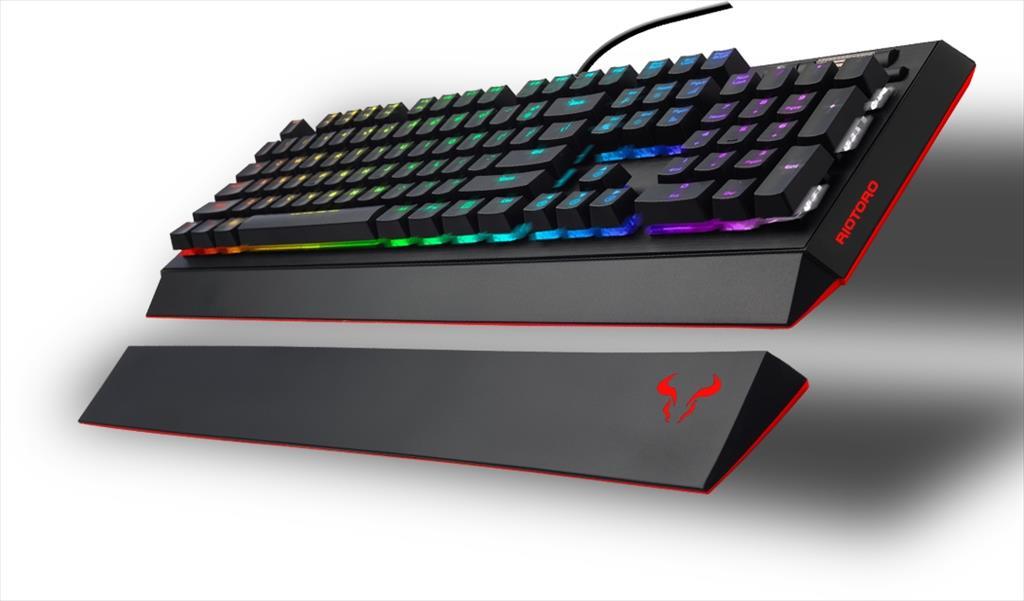 KEYBOARD MECHANICAL RIOTORO GHOSTWRITER PRISM RGB Cherry MX Brown KR700-XPBN 08142