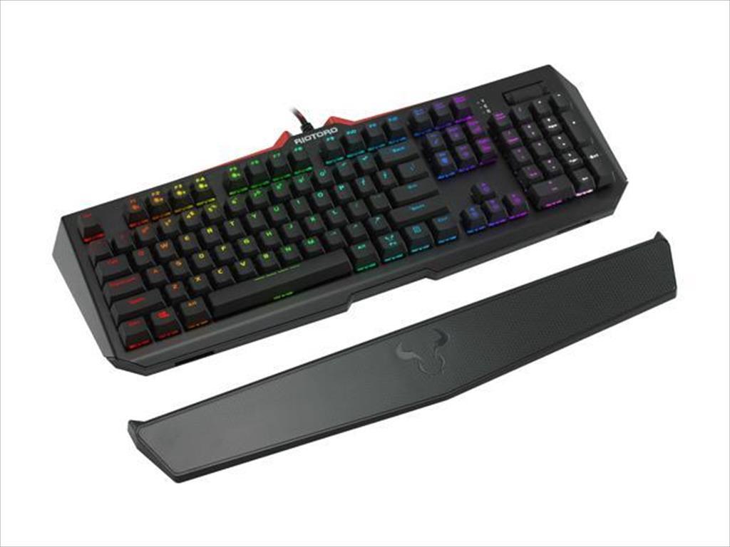 KEYBOARD MECHANICAL RIOTORO GHOSTWRITER ELITE RGB Cherry MX Silent Red KR910-XP 08161