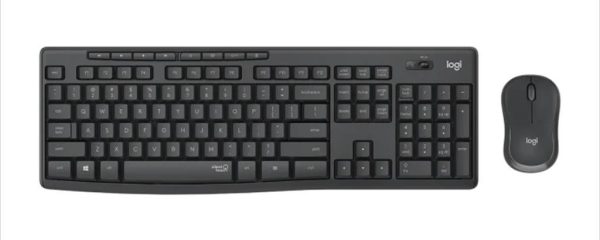 COMBO KEYBOARD AND MOUSE WIRELESS LOGITECH MK295 SILENT Graphite 920-009800