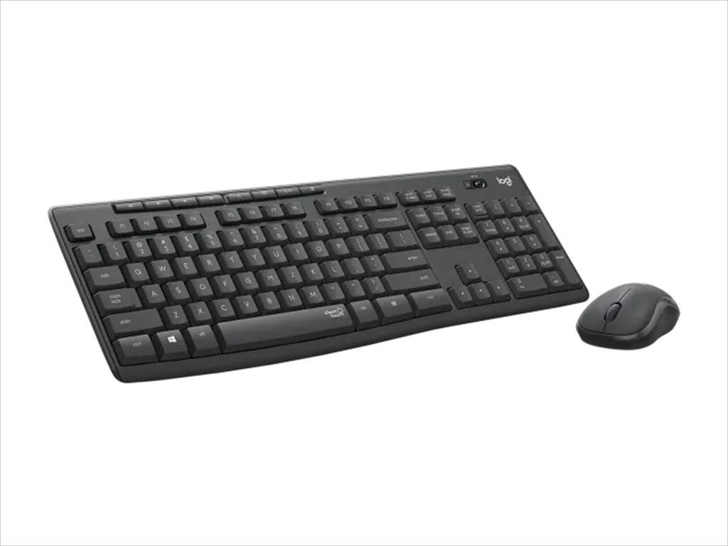COMBO KEYBOARD AND MOUSE WIRELESS LOGITECH MK295 SILENT Graphite 920-009800 08176
