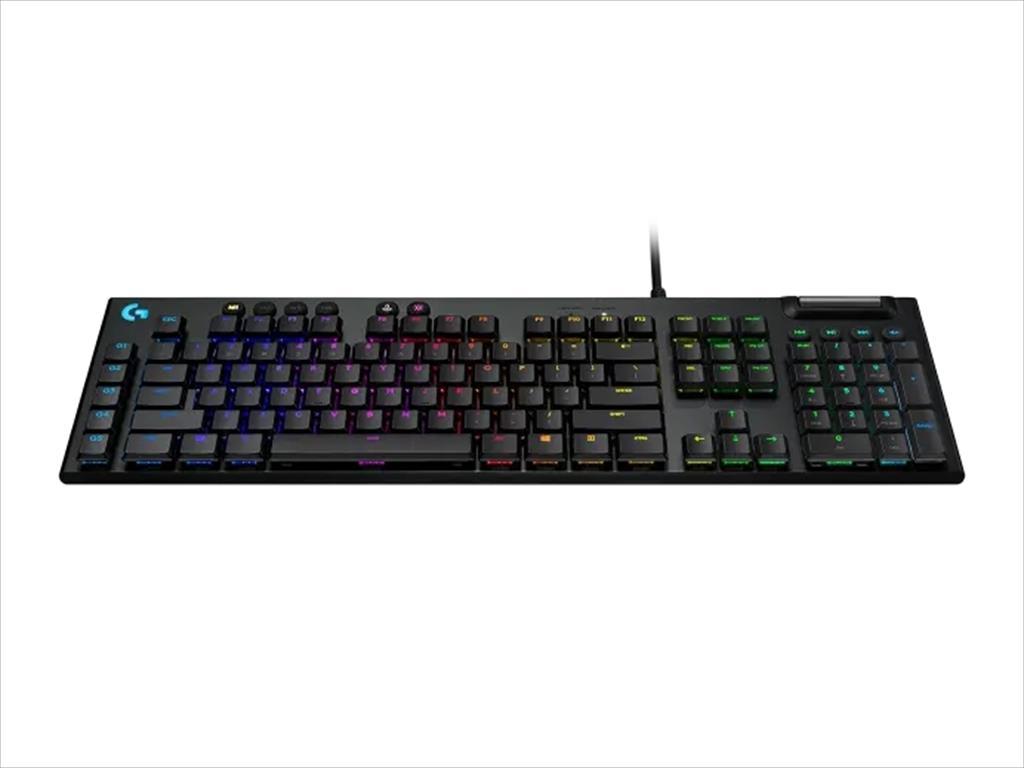 KEYBOARD MECHANICAL LOGITECH G815 LIGHTSYNC RGB GL LINEAR CARBON 920-009008 08196