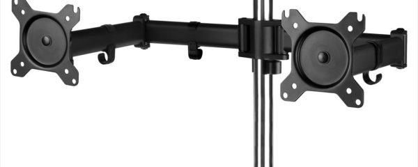 MONITOR STAND ARCTIC Z2 (Gen 3) , 2 MONITORS, up to 34",VESA 100/75mm, Tilt, Swivel, Rotation, 8kg per arm, w/ 4x USB 2.0,  AEMNT00053A
