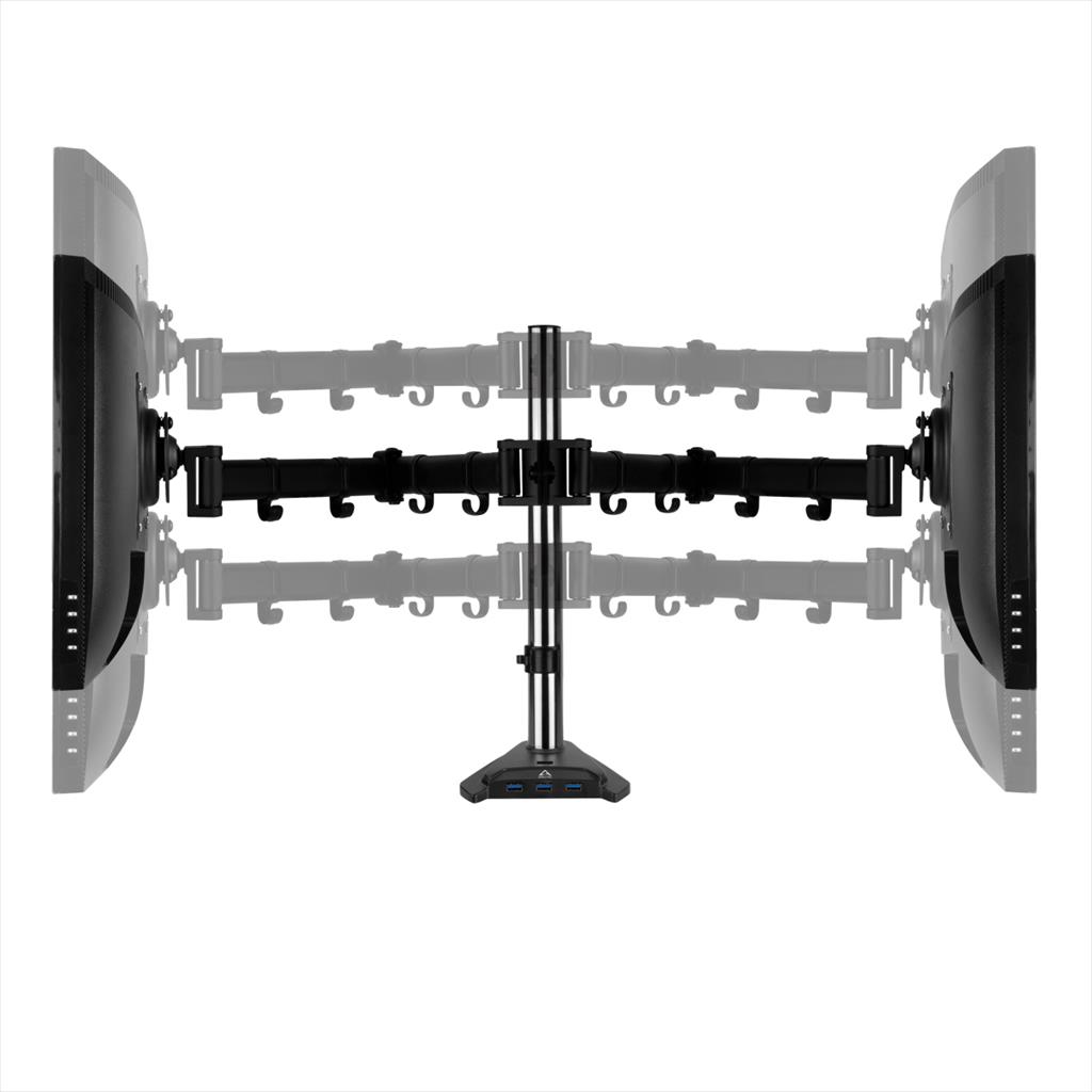 MONITOR STAND ARCTIC Z2 PRO (Gen 3) , 2 MONITORS, up to 34",VESA 100