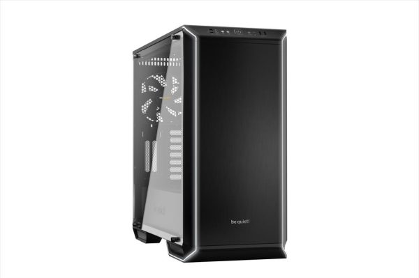 Case be quiet! atx mid-tower dark base 700, 2x140mm silent wings 3 pwm,fan controller, w/window, rgb led illumination, black bgw23