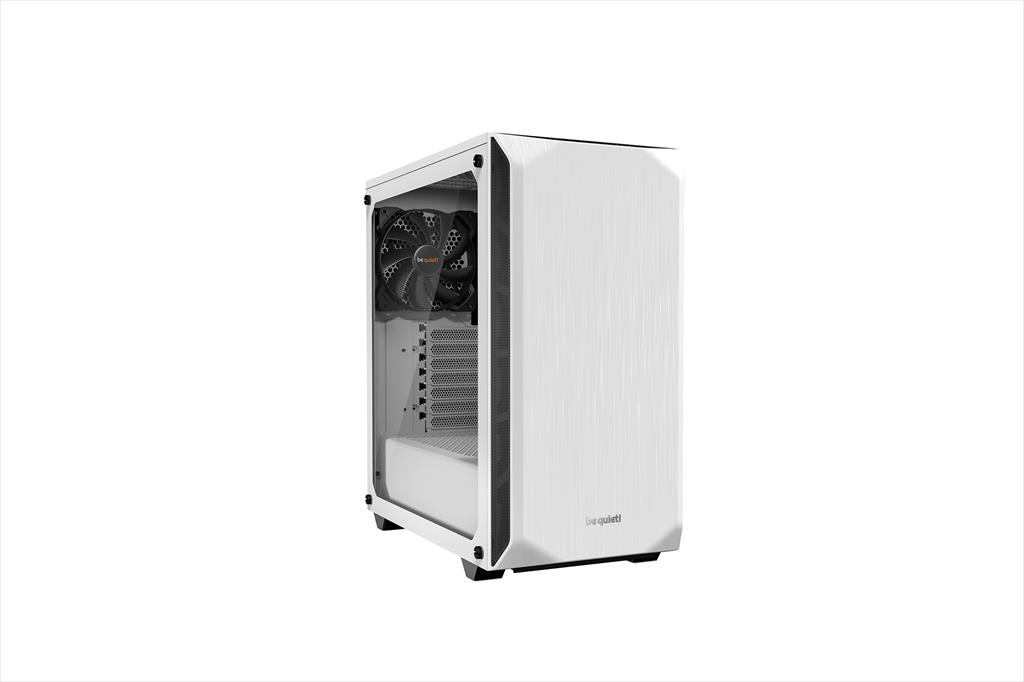 CASE BE QUIET! ATX Mid-Tower Pure Base 500, 2x140mm Pure Wings 2, Extra thick insulation mats,w/WINDOW, White BGW35 02222