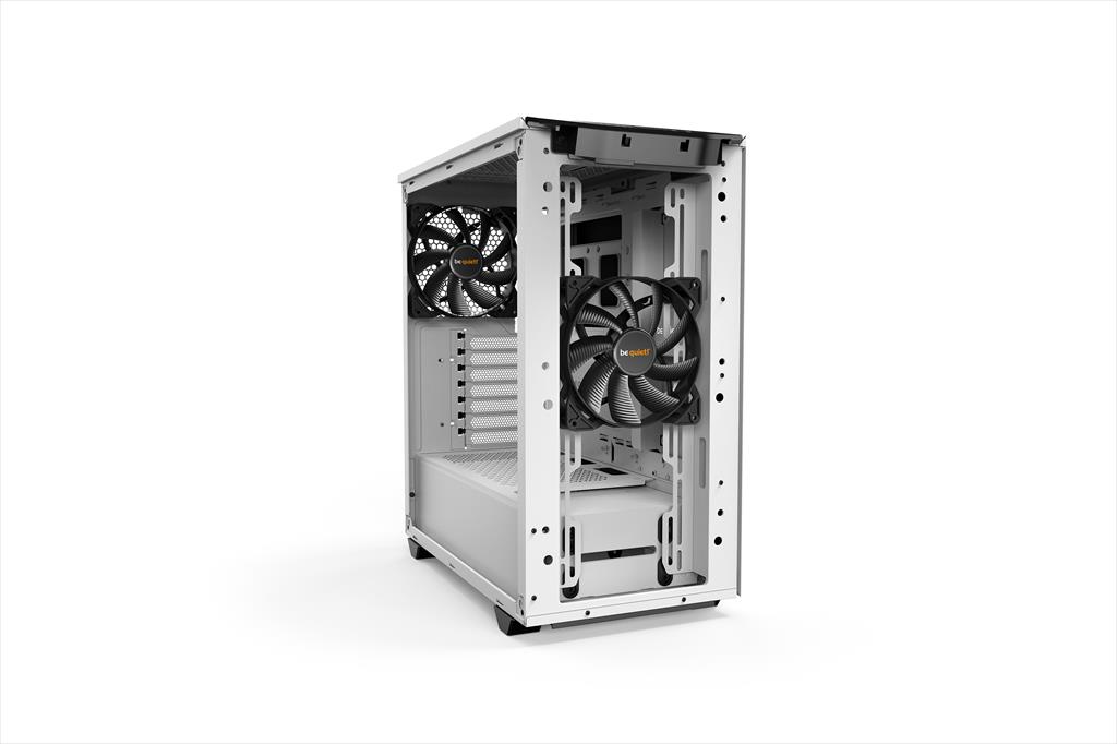 CASE BE QUIET! ATX Mid-Tower Pure Base 500, 2x140mm Pure Wings 2, Extra thick insulation mats,w/WINDOW, White BGW35 02222