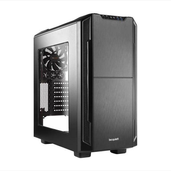 CASE BE QUIET! ATX Mid-Tower Silent Base 600, 1x120mm & 1x140mm Pure WIngs 2, Fan controller, w/WINDOW and OD DVD slot, Black, BGW06 02248