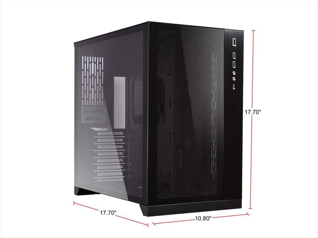 CASE LIAN LI E-ATX O11 DYNAMIC Mid-Tower w/2x Tempered glass, Black, PC-O11DX 02250